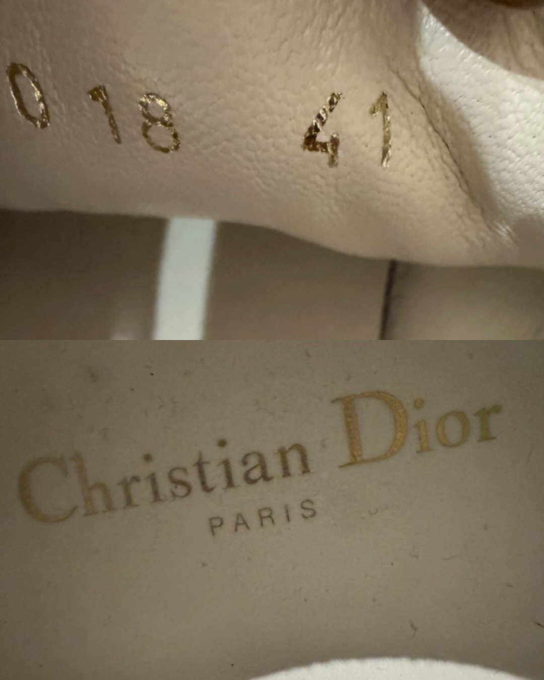 Christian Dior Walk’n’Dior Oblique Canvas Sneakers 41