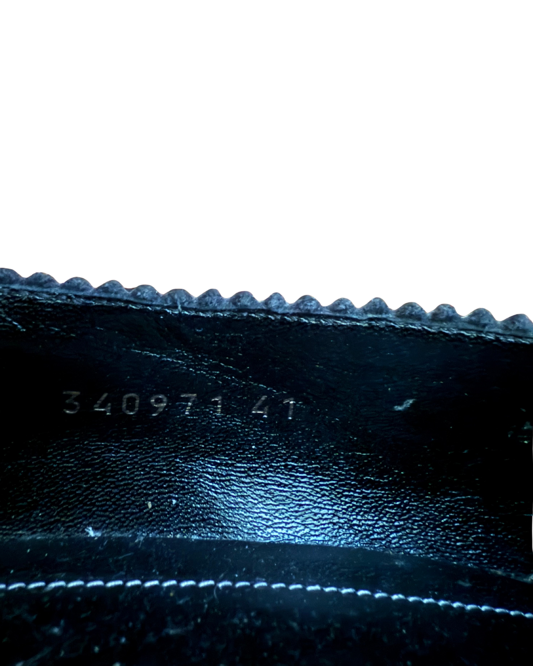 Vintage Balenciaga Black Leather Peep-Toe Wedge Sandals 41