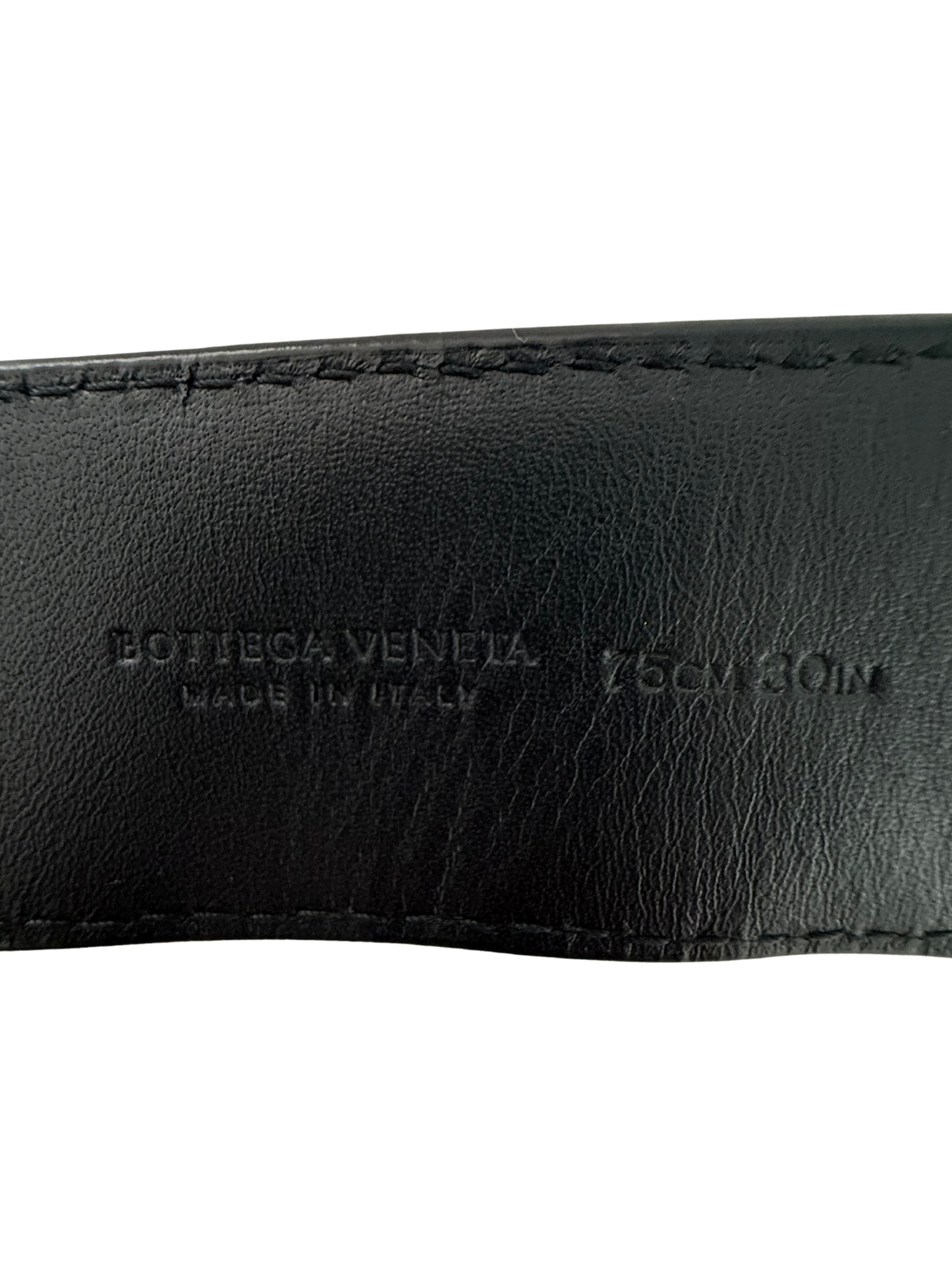 Bottega Veneta Intrecciato Leather Belt