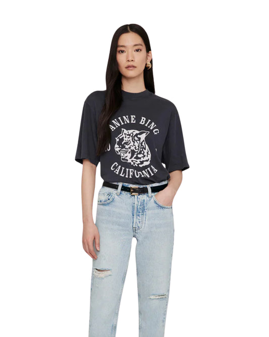 Anine Bing Avi Tee Collegiate - BNWT - Large