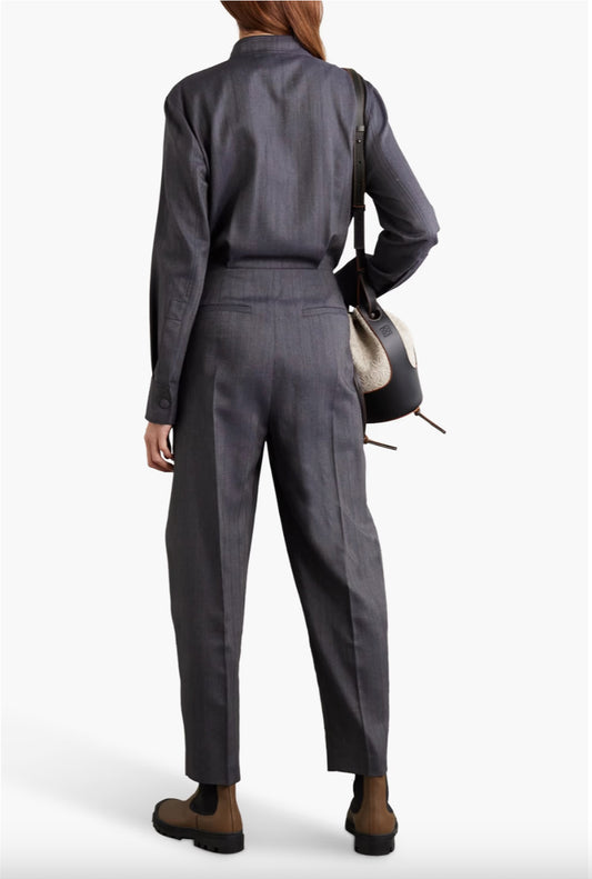 Stella McCartney Wool-Blend Utility Jumpsuit - 40