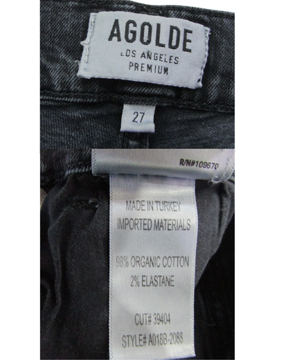 AGOLDE Sophie High-Rise Skinny Jeans (W27 L25)