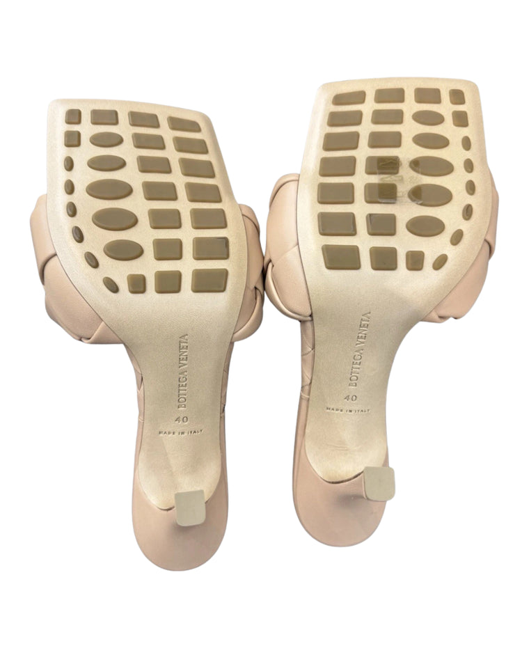 Bottega Veneta The Rubber Lido Sandals 40