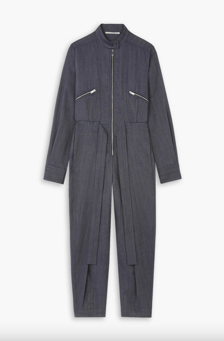 Stella McCartney Wool-Blend Utility Jumpsuit - 40