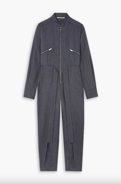 Stella McCartney Wool-Blend Utility Jumpsuit - 40