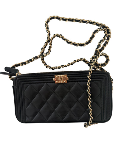 Chanel Boy Wallet on Chain