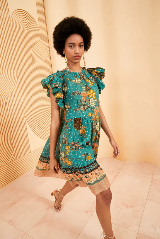 Ulla Johnson Etta Hummingbird Dress 2